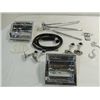 Image 1 : NEW NEVER USED BATHROOM CHROME TOWL RACKS, SOAP