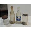 Image 2 : LOT 11 VINTAGE VARIETY JARS, SODA BOTTLES: BALL,