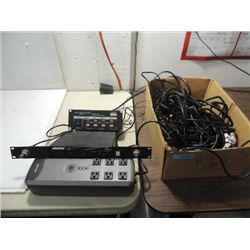 LOT 3 ELECTRONICS & CABLES: AMPCO 4 CHANNEL POWER