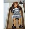 Image 1 : VINTAGE 19"L COMPOSIT GIRL DOLL - SLEEPY EYES