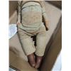 Image 2 : ANTIQUE COMPOSIT & STRAW FILLED DOLL: MARKED MT CO
