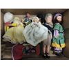 Image 1 : LOT 8 VINTAGE MINIATURE DOLLS OF VARIOUS STYLES