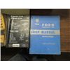 Image 2 : JACK POT LOT OF 1940S CAR REPAIR MANNUALS, MACHINE