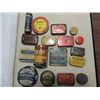 Image 1 : LOT 17 VINTAGE METAL TINS: SCOTCH TAPE, ROTA CAPS