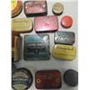 Image 2 : LOT 17 VINTAGE METAL TINS: SCOTCH TAPE, ROTA CAPS