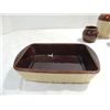 Image 2 : LOT 6 (2)CAMPBELL SOUP BOWLS & 4 BROWN EARTHENWARE