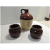 Image 3 : LOT 6 (2)CAMPBELL SOUP BOWLS & 4 BROWN EARTHENWARE