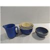 Image 1 : LOT 6 VINTAGE ITEMS: (4) NESTED OXFORD STONEWARE