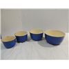 Image 2 : LOT 6 VINTAGE ITEMS: (4) NESTED OXFORD STONEWARE