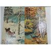 Image 2 : LOT 5 VINTAGE 1950S PAINT BY NUMBERS 12X18 PICTURE