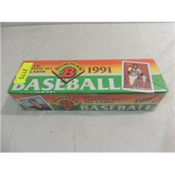 1991 BOWMAN BASEBALLPLAYER CARD FACTORY SET