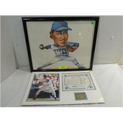 LOT 2 NOLAN RYAN COLLECTIBLE: TED CROW ILLUSTRATIO