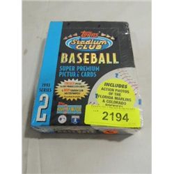 1993 TOPPS STADIUM CLUB BASEBALL CARDS FACTORY SET