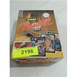 1993 LEAF WAX PACK BASEBALL CARDS FACTORY SET