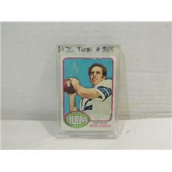 1976 TOPPS #395 FOOTBALL CARD ROGER STAUBACH