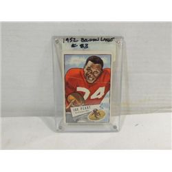 1952 BOWMAN #83 FOOTBALL PLAYER CARD JOE PERRY
