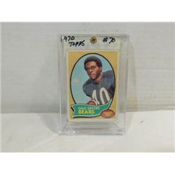 1970 TOPPS #70 FOOTBALL PLAYER CARD GALE SAYERS