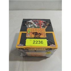 1993 CLASSIC PROLINE FOOTBALL CARDS FACTORY SET