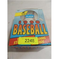 1990 FLEER WAX PACK BASEBALL CARDS FACTORY SET