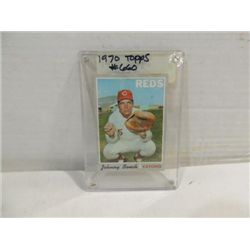 1970 TOPPS #660 BASEBALL PLAYER CARD JOHNNY BENCH