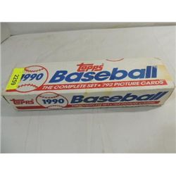 1990 TOPPS BASEBALL PLAYER CARDS FACTORY SET