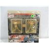 Image 2 : LOT 5 BASEBALL COLLECTIBLES: MCGWIRE & SOSA 23KT