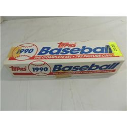 1990 TOPPS BASEBALL PLAYER CARDS FACTORY SET