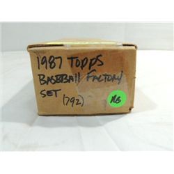 1987 TOPPS BASEBALL PLAYER CARDS FACTORY SET