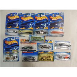 LOT 12 1998 TO 2002 HOT WHEELS DIE CAST METAL CARS