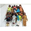 Image 1 : LOT 9 VINTAGE CARLSON DOLLS NATIVE AMERICAN GIRLS