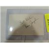 Image 2 : LOT 3 BASEBALL PLAYER AUTOGRAPHS: WYATT, KREUGER &