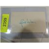 Image 3 : LOT 3 BASEBALL PLAYER AUTOGRAPHS: SPEIER, ANDERSON
