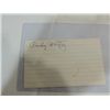 Image 3 : LOT 3 BASEBALL PLAYER AUTOGRAPHS: WRIGHT, WHITNEY,