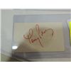 Image 2 : LOT 3 BASEBALL PLAYER AUTOGRAPHS: PEREZ, MUELLER &