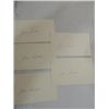 Image 1 : LOT 5 BASEBALL PLAYER AUTOGRAPH JIM LANDIS 3X5