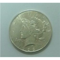 Sliver Morgan Circulated year 1926