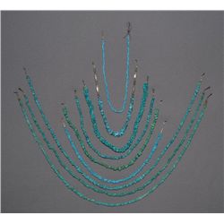 TEN PUEBLO NECKLACES