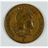 Image 1 : UNUSUAL 19TH CENTURY BRASS TOKEN $10 USA, ARGENTINA XF