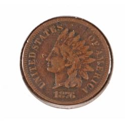 1876 INDIAN HEAD CENT FINE