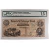 Image 1 : 1853 $50 FARMERS & EXCHANGE BANK OF CHARLESTON, SC PMG 15