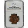 Image 1 : 1833 LARGE CENT NGC MS63 BN