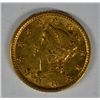 Image 1 : 1853 $1.00 LIBERTY GOLD, AU-55