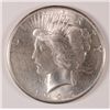 Image 1 : 1925 PEACE SILVER DOLLAR, MS-65+  SUPER WHITE
