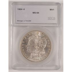 1904-O MORGAN DOLLAR SEGS MS64