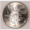 Image 1 : 1986 1 OZT .999 FS MEXICO LIBERTAD