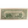 Image 2 : 1974 $20 FEDERAL RESERVE NOTE MINT ERROR SERIAL # SHIFT VF