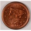 Image 1 : 1850 LARGE CENT MS64 RED