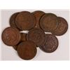 Image 1 : 10 PCS 1909 INDIAN ONE CENT NICE CIRCULATED