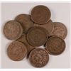 Image 1 : 10 PCS 1859 INDIAN CENT CIRCULATED