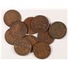 Image 1 : 10 PCS 1909 INDIAN ONE CENT NICE CIRCULATED